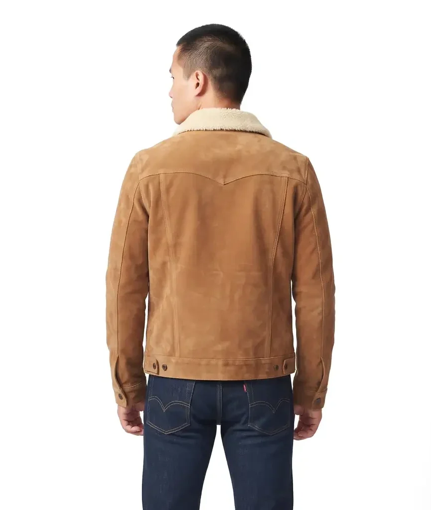 Suede Shearling Jacket