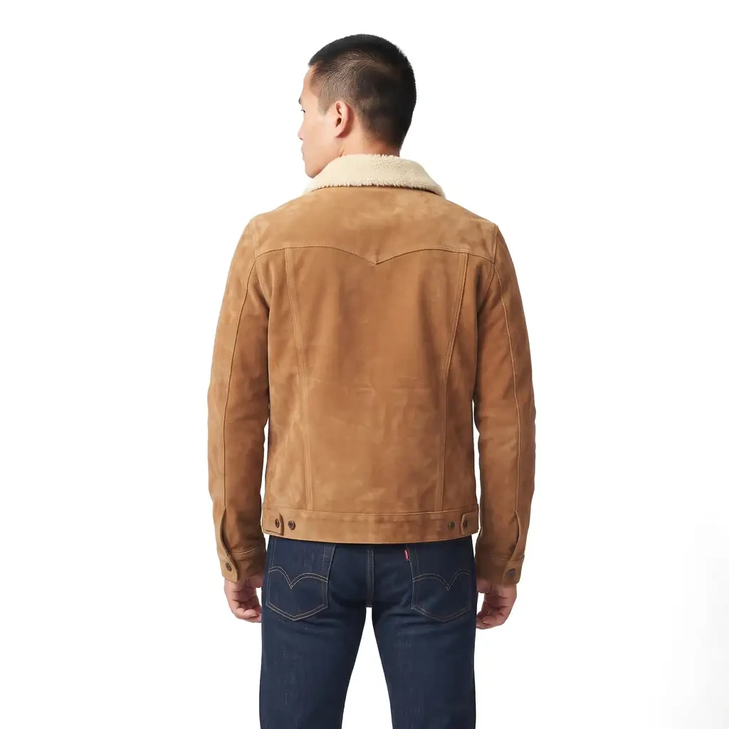 Suede Shearling Jacket