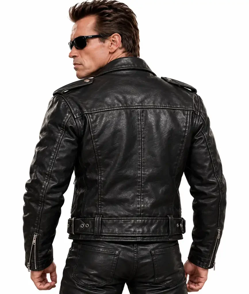 Terminator Black Biker Jacket