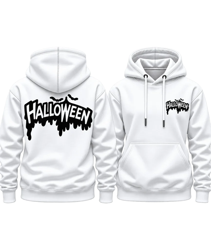 The Addams Family Drip Halloween Dual-Print Hoodie