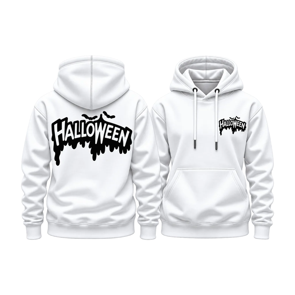 The Addams Family Drip Halloween Dual-Print Hoodie
