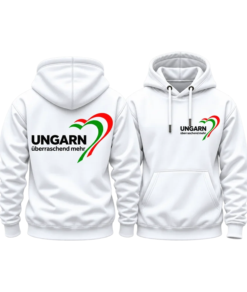 The Empress Sissi Ungarn Heart Dual-Print Hoodie