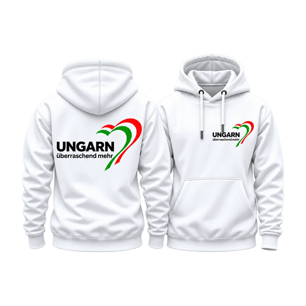 The Empress Sissi Ungarn Heart Dual-Print Hoodie