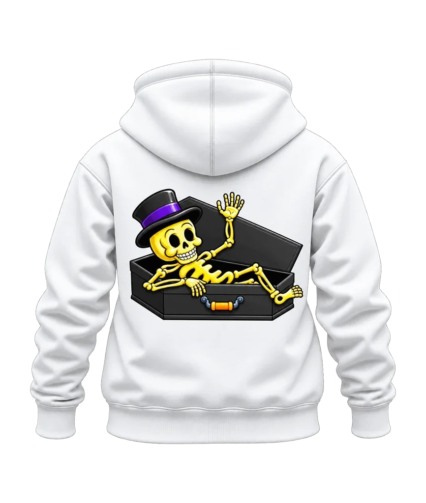 The Nightmare Before Christmas Skeleton Dual-Print Hoodie