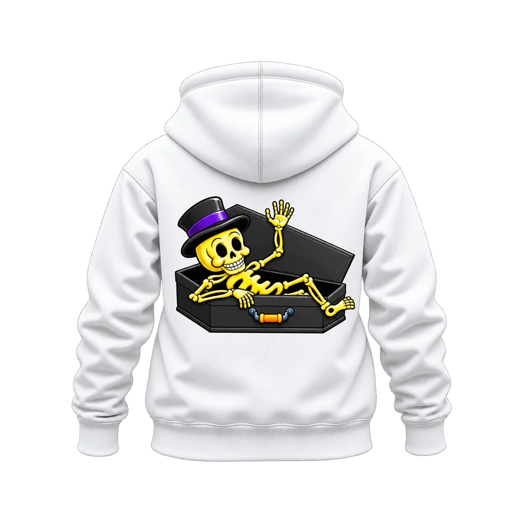 The Nightmare Before Christmas Skeleton Dual-Print Hoodie