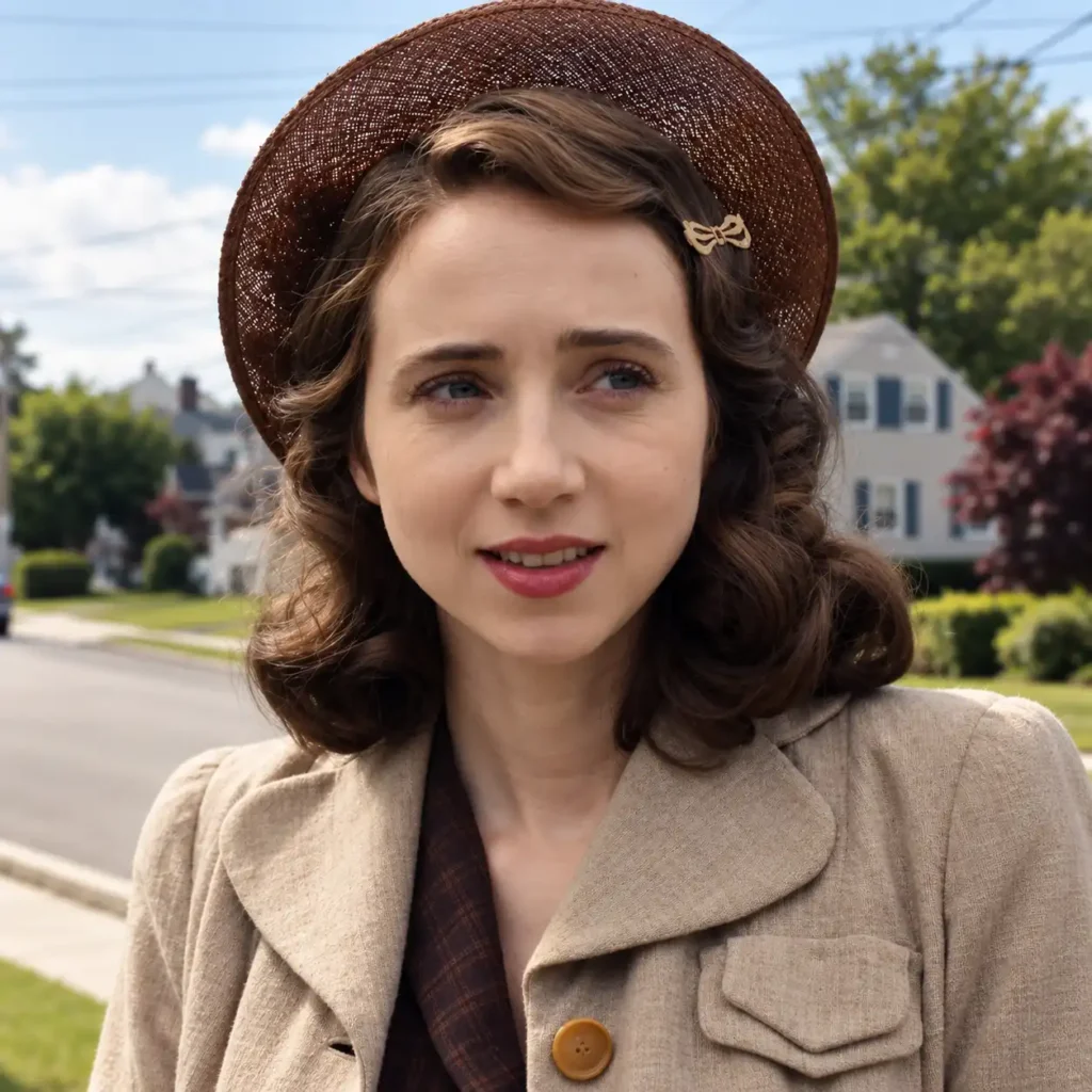 The Plot Against America Zoe Kazan Trench Coat
