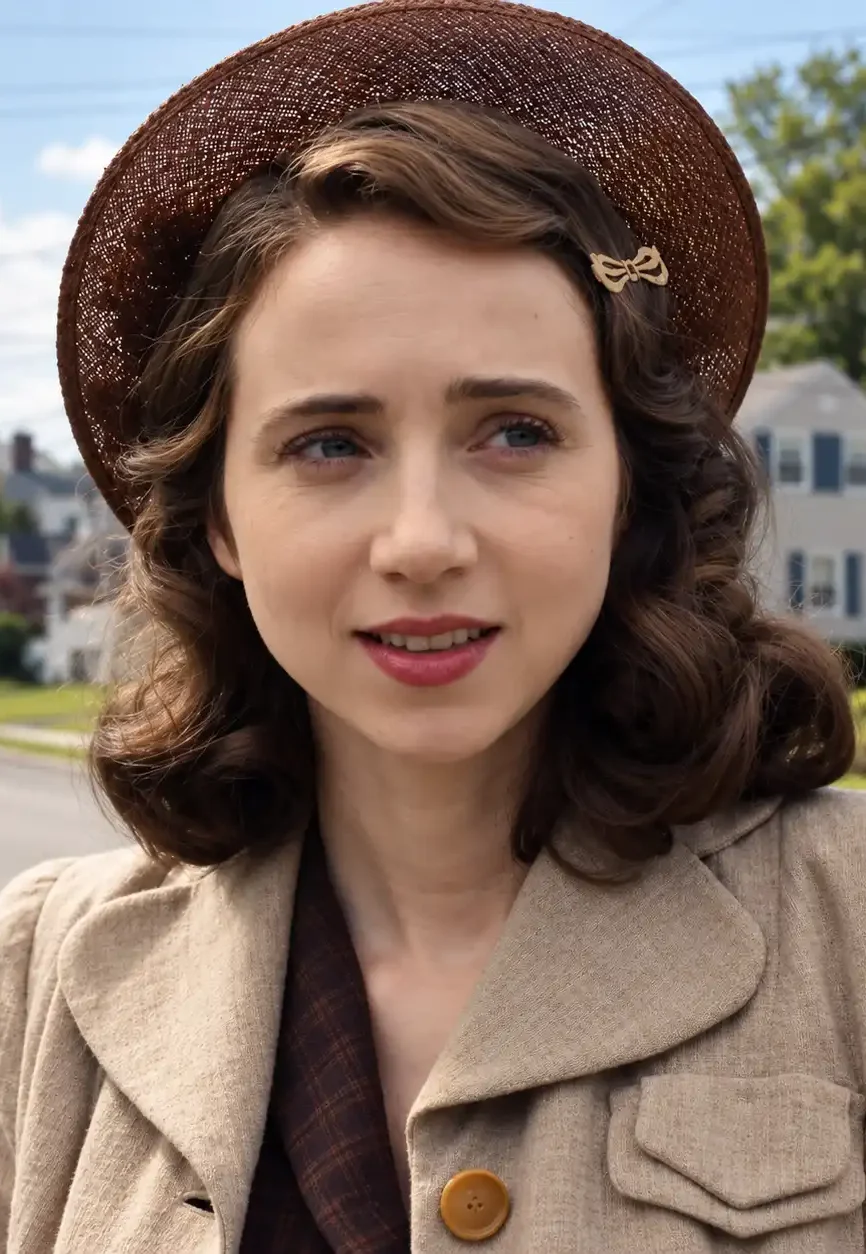 The Plot Against America Zoe Kazan Trench Coat