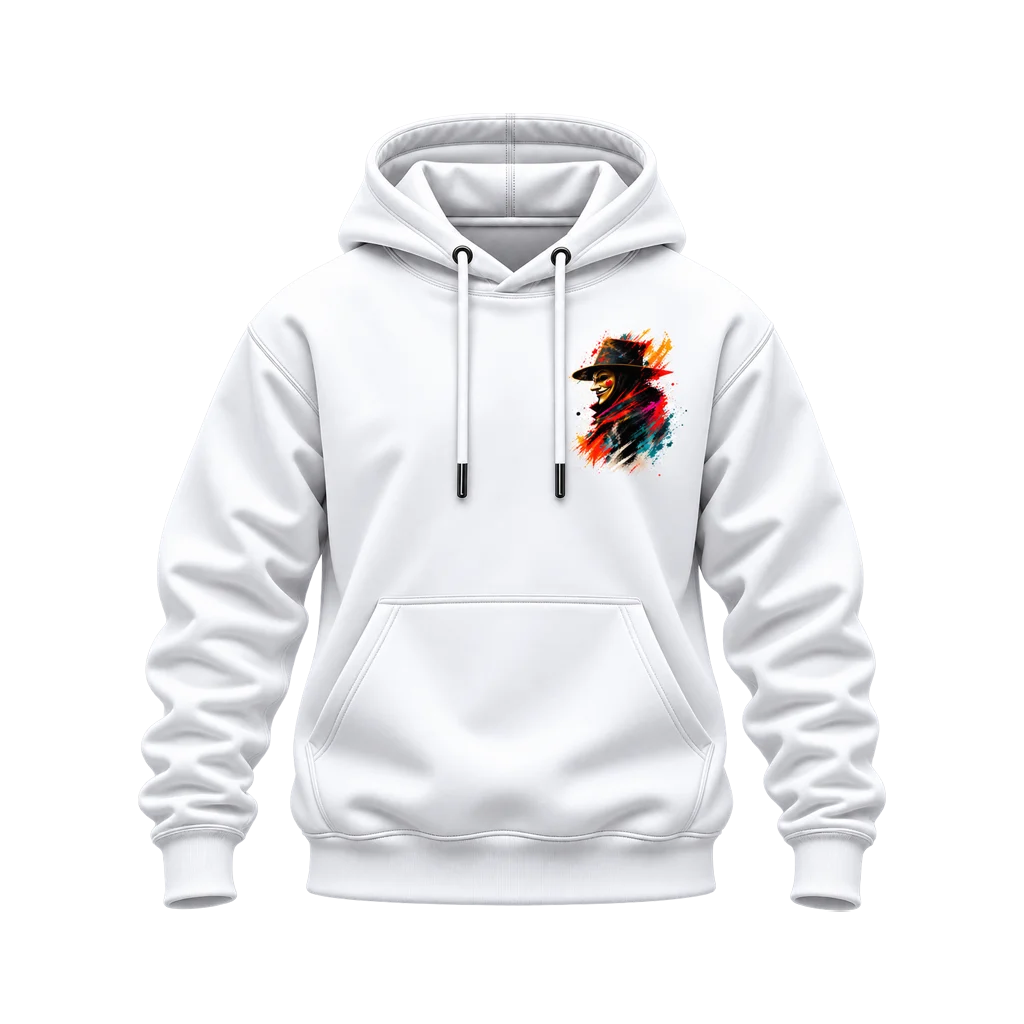 V for Vendetta Guy Fawkes Dual-Print Hoodie