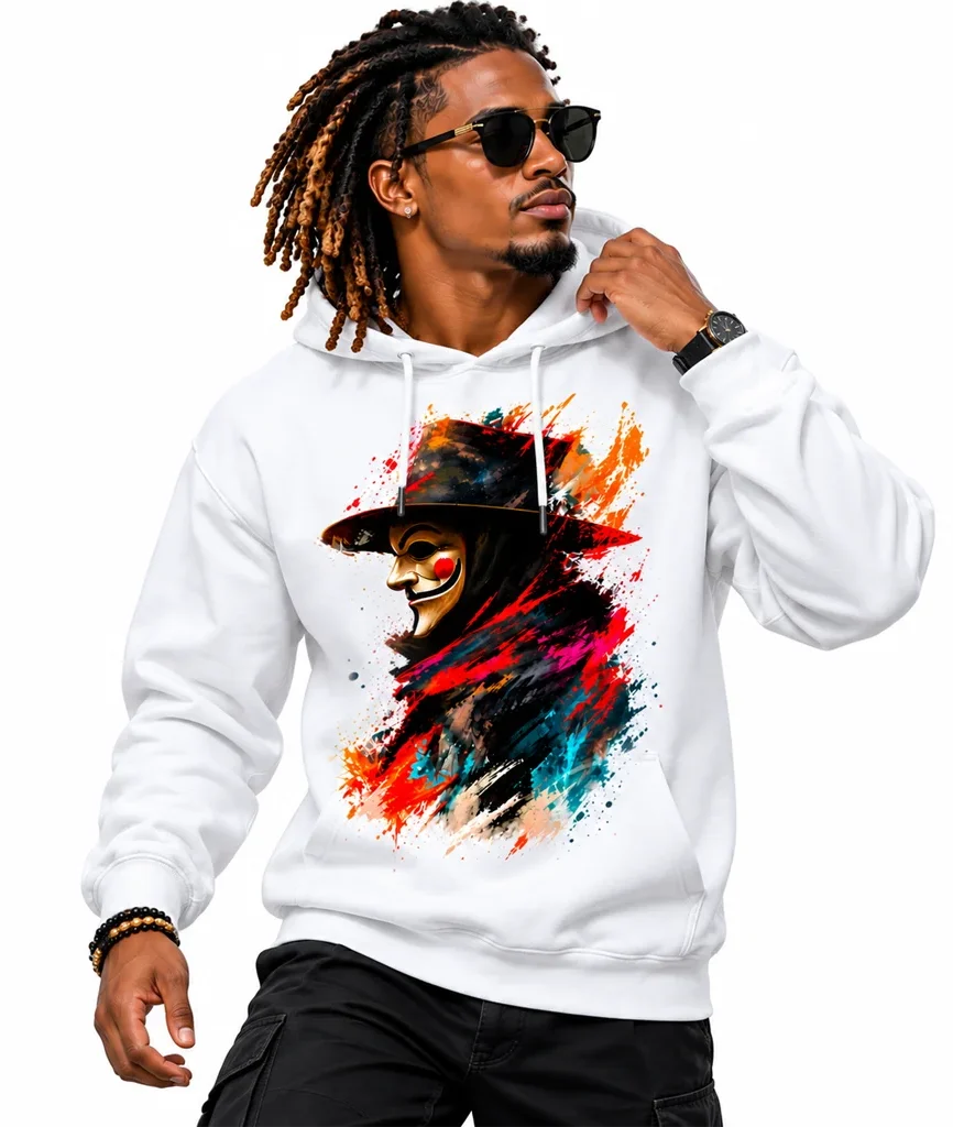 V for Vendetta Guy Fawkes Hoodie