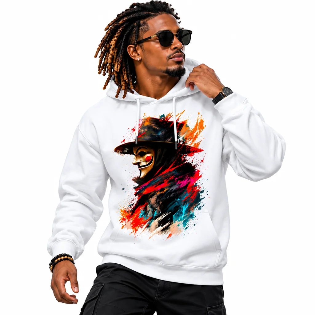 V for Vendetta Guy Fawkes Hoodie