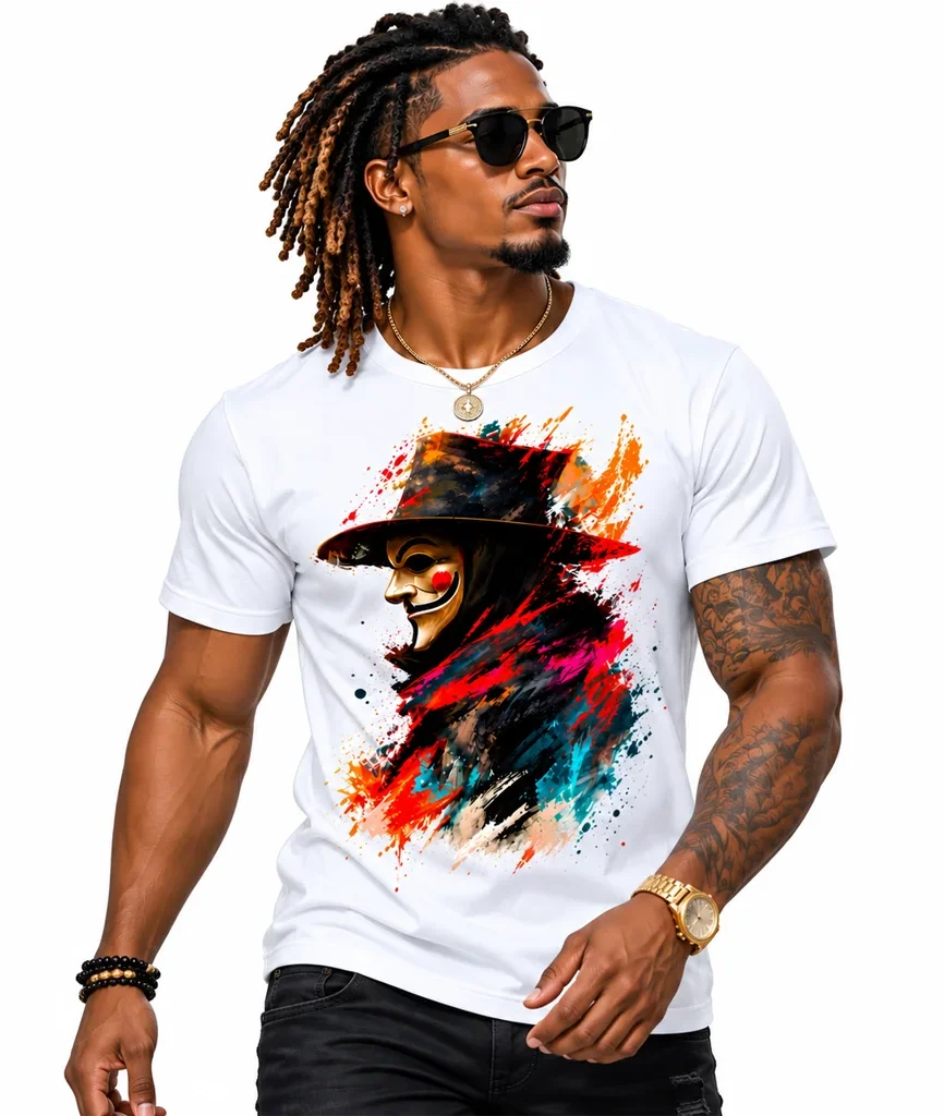 V for Vendetta Guy Fawkes T-Shirt