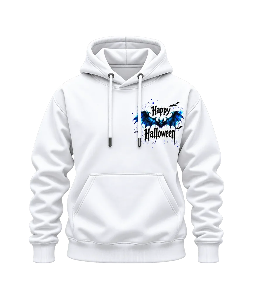 Van Helsing Blue Bat Wings Dual-Print Hoodie