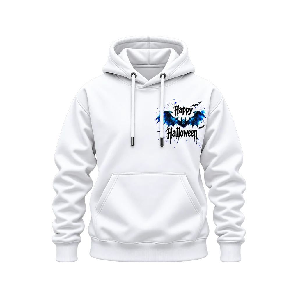 Van Helsing Blue Bat Wings Dual-Print Hoodie