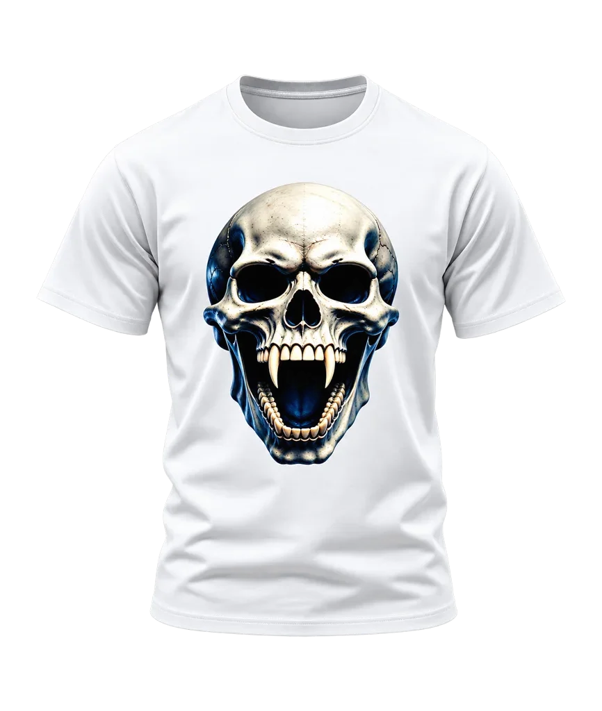 Van Helsing Vampire Skull T-Shirt