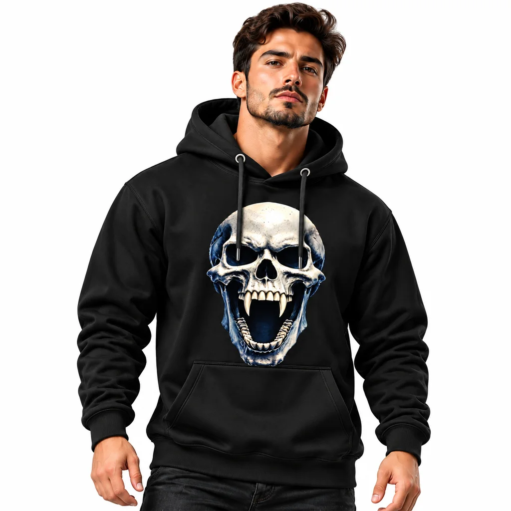 Van Helsing Vampire Skull Hoodie