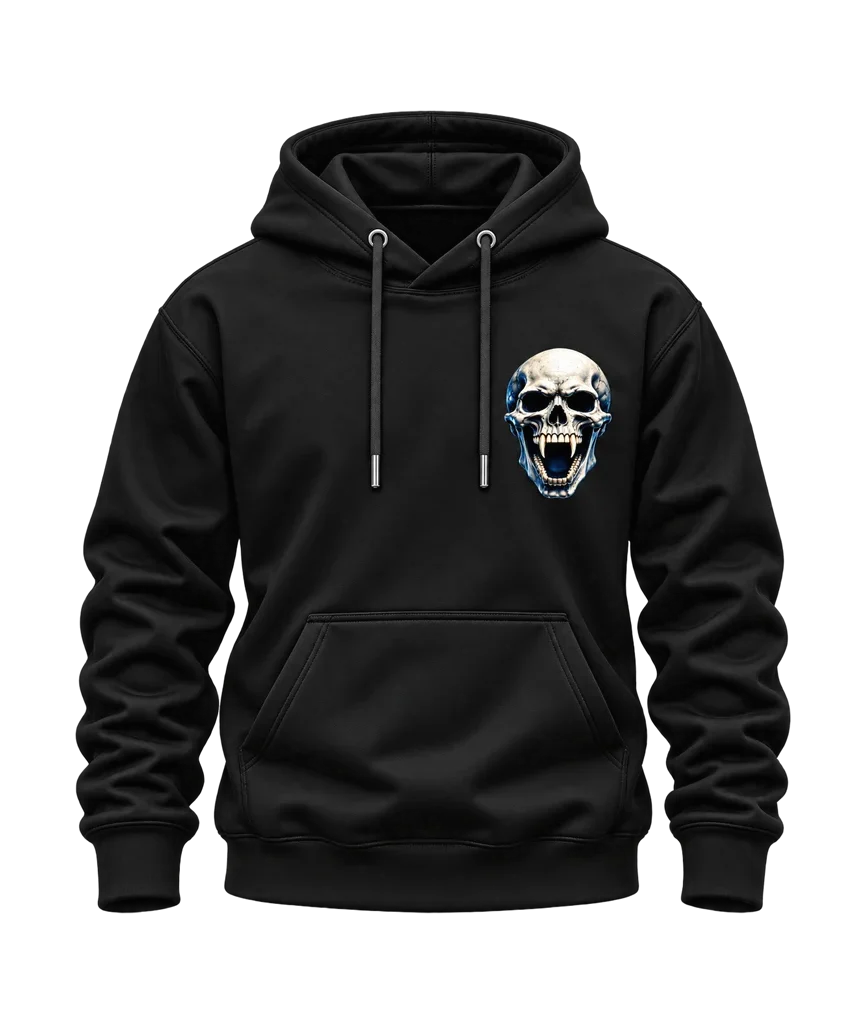Van Helsing Vampire Skull Dual-Print Hoodie