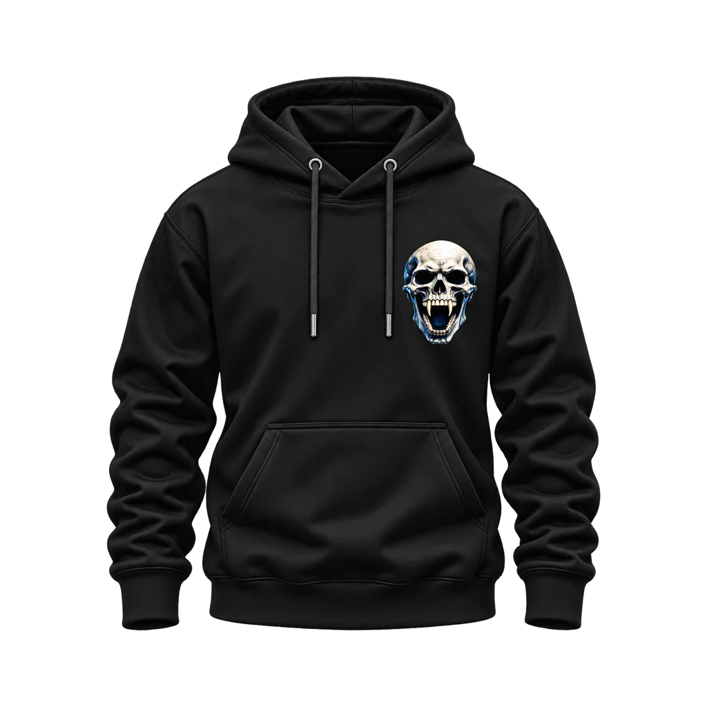 Van Helsing Vampire Skull Dual-Print Hoodie