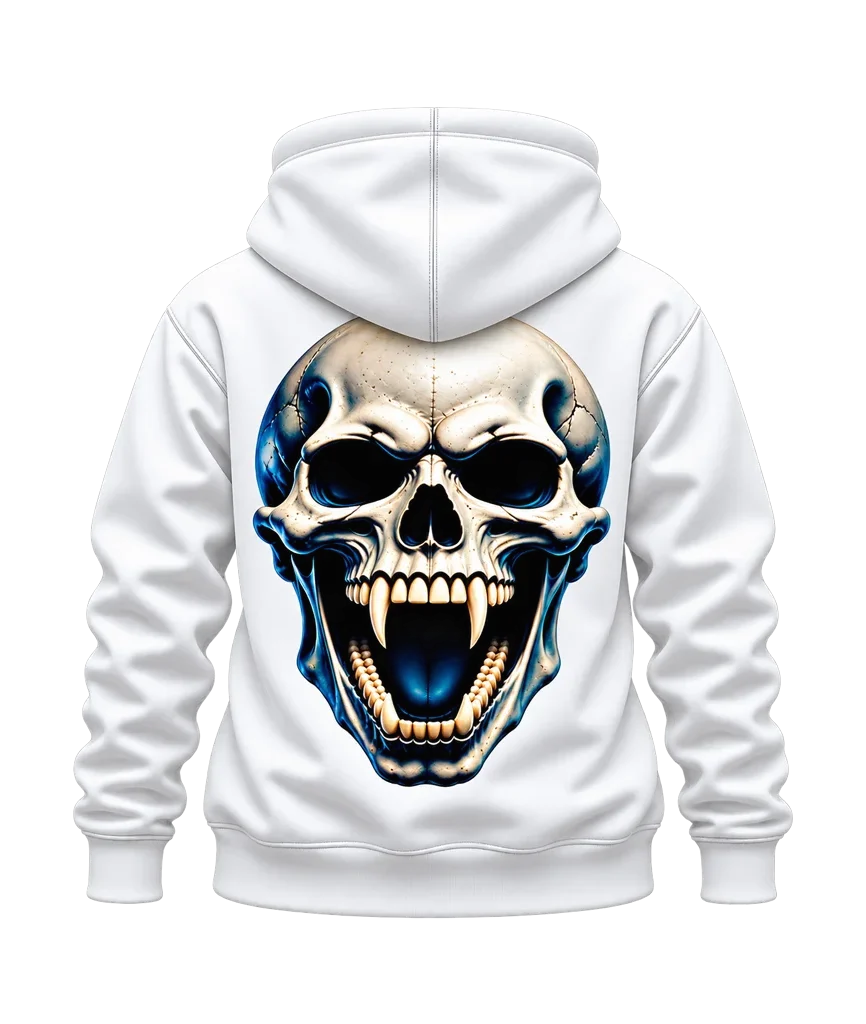 Van Helsing Vampire Skull Dual-Print Hoodie
