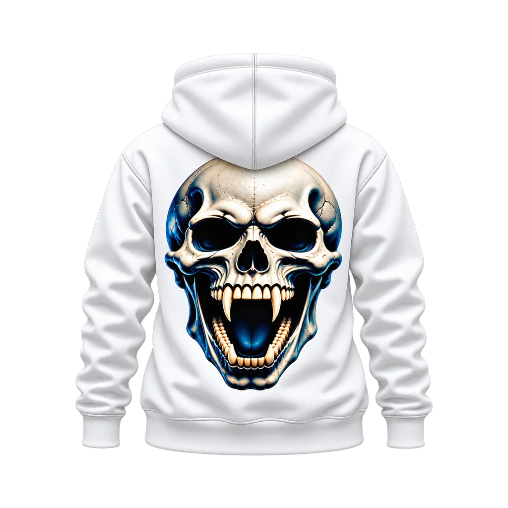 Van Helsing Vampire Skull Dual-Print Hoodie
