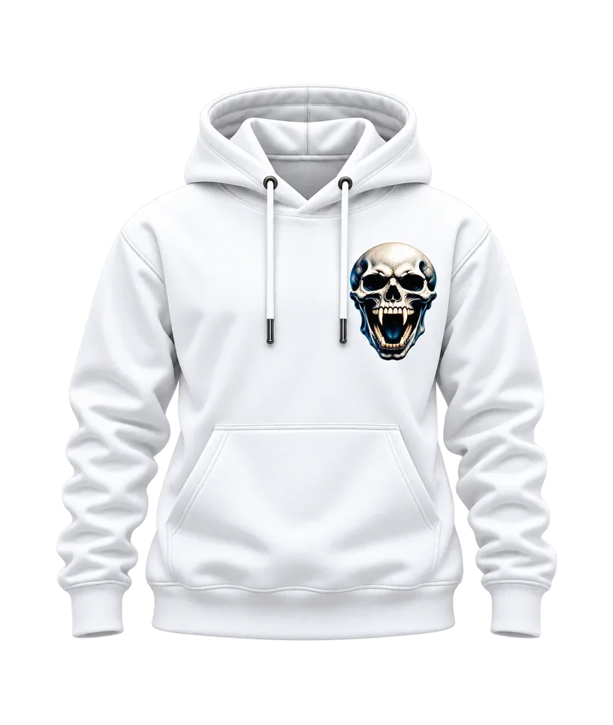 Van Helsing Vampire Skull Dual-Print Hoodie