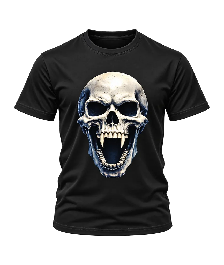 Van Helsing Vampire Skull T-Shirt