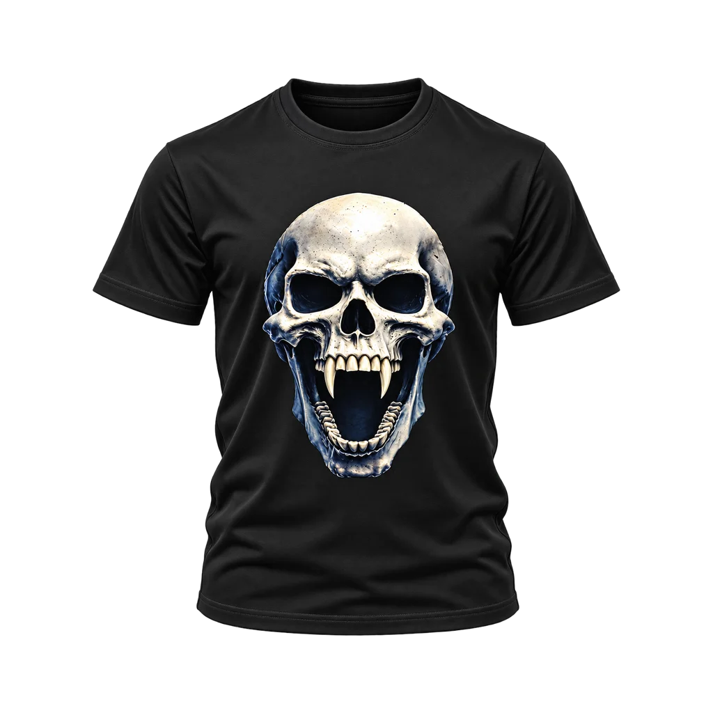 Van Helsing Vampire Skull T-Shirt