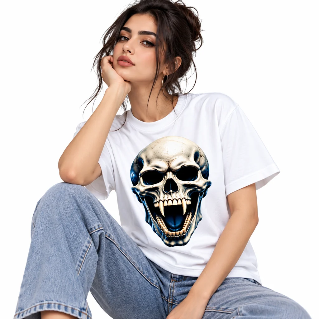 Van Helsing Vampire Skull T-Shirt