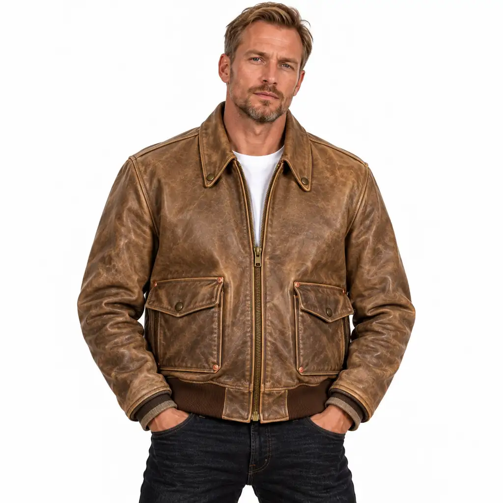 Vintage Pilot Flight Jacket