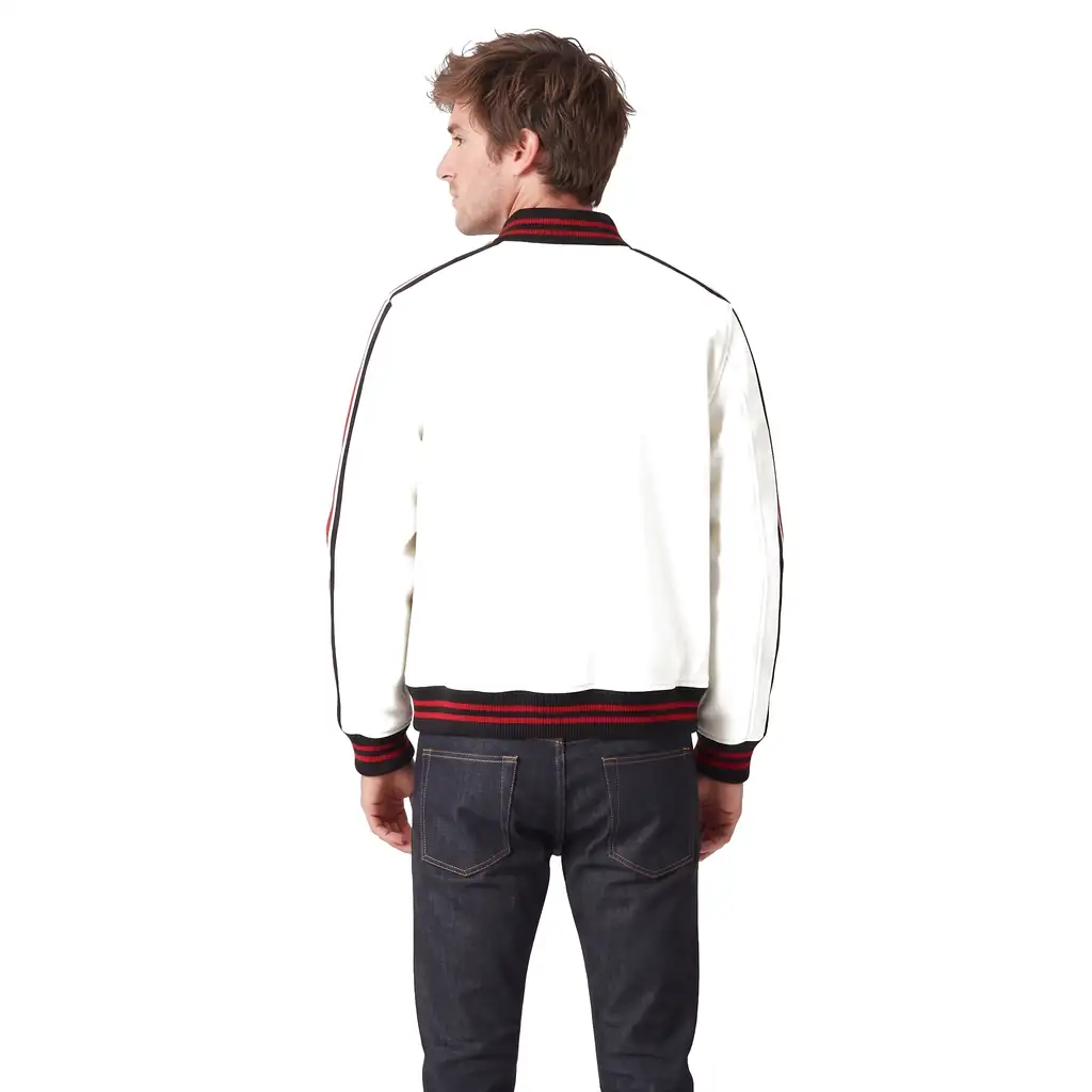 Vintage Racing Varsity Jacket
