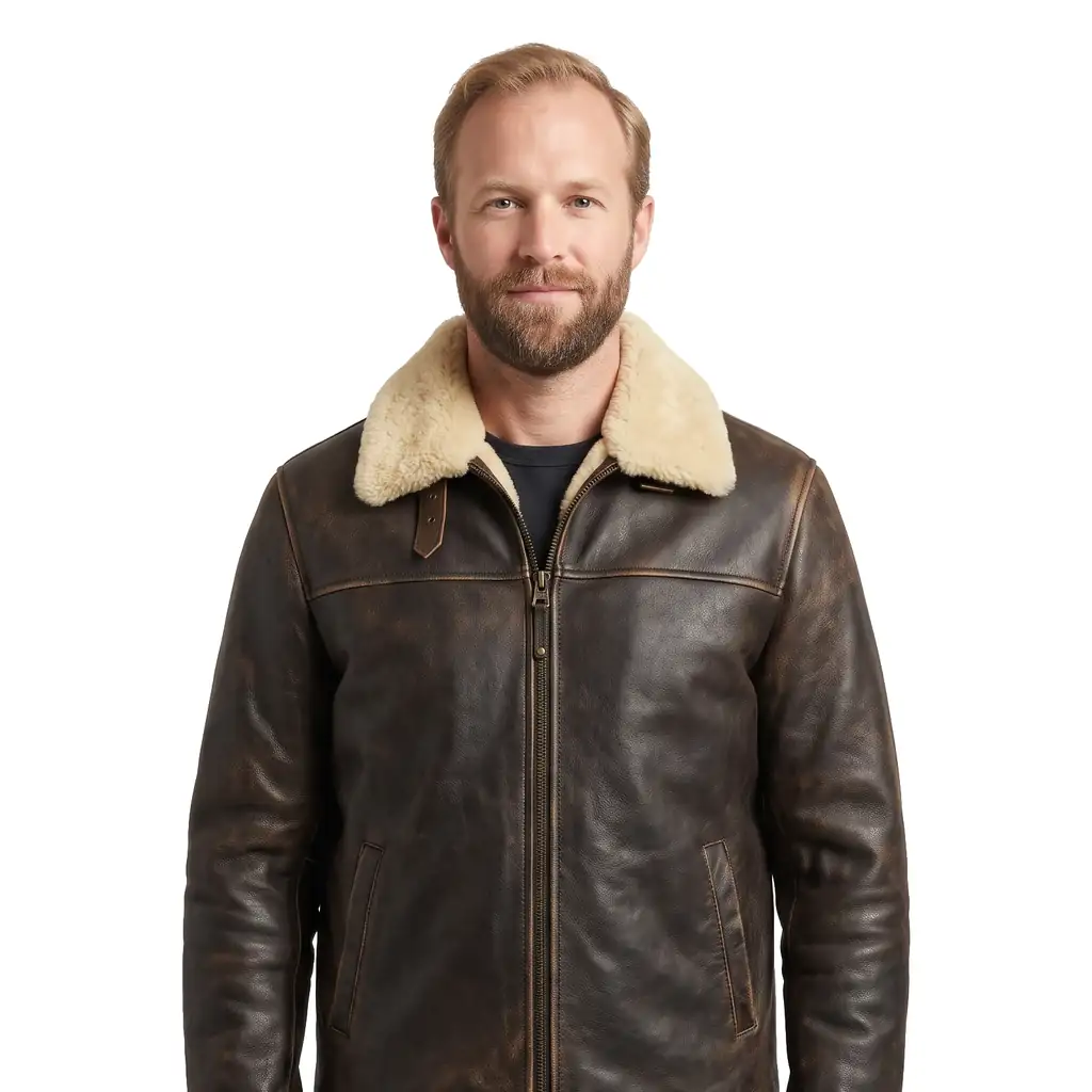 Vintage Shearling Jacket