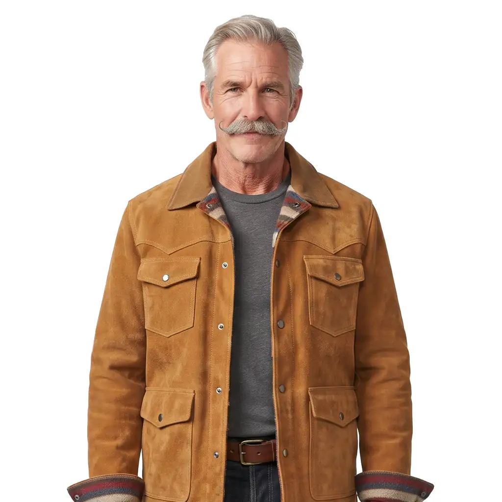 Vintage Shearling Ranch Jacket