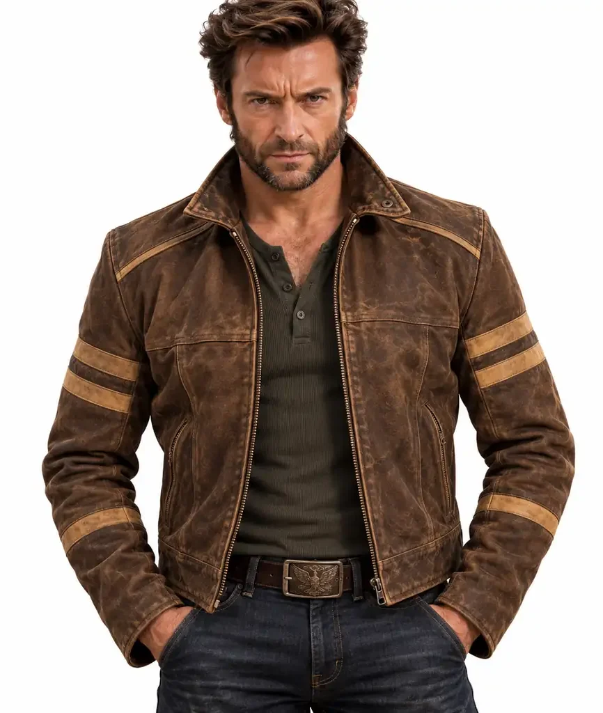 Wolverine Brown Suede Jacket