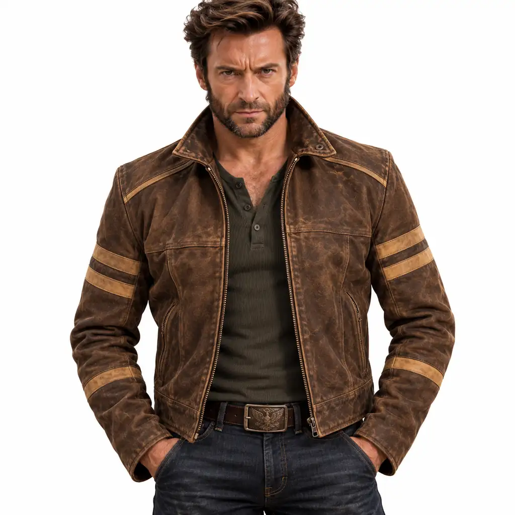 Wolverine Brown Suede Jacket