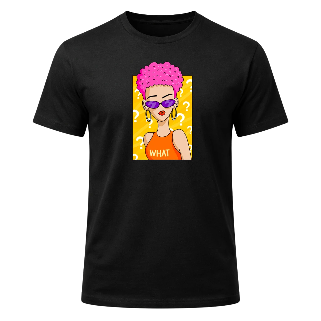 Retro Pop Art Graphic T-Shirt