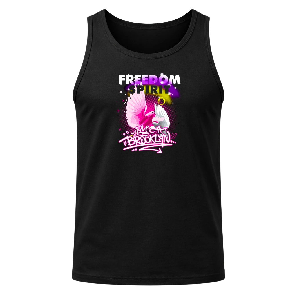 Freedom Black Tank Top