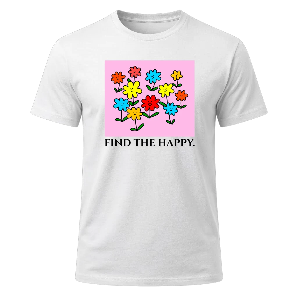 Find The Happy Graphic T-Shirt