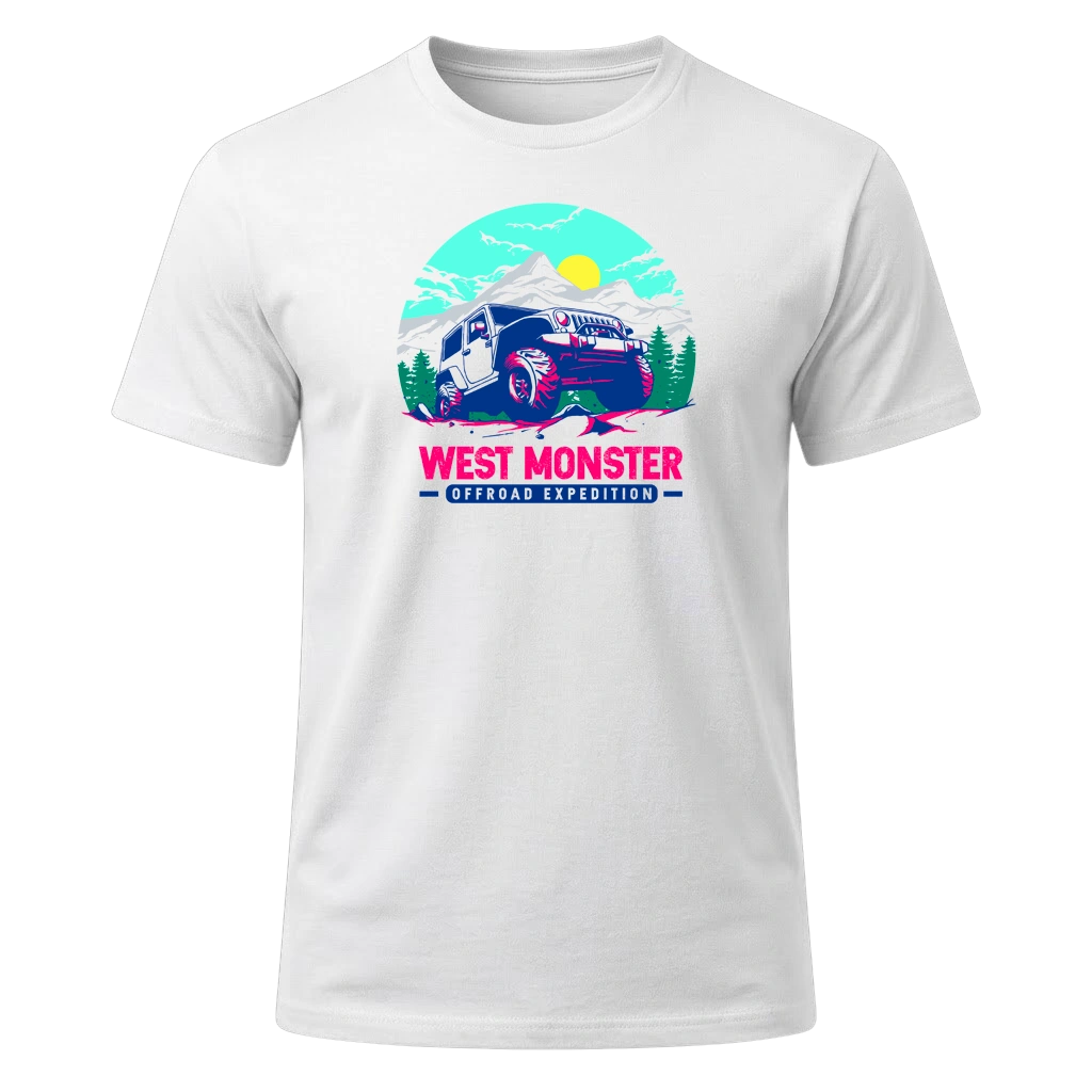 West Monster Graphic T-Shirt
