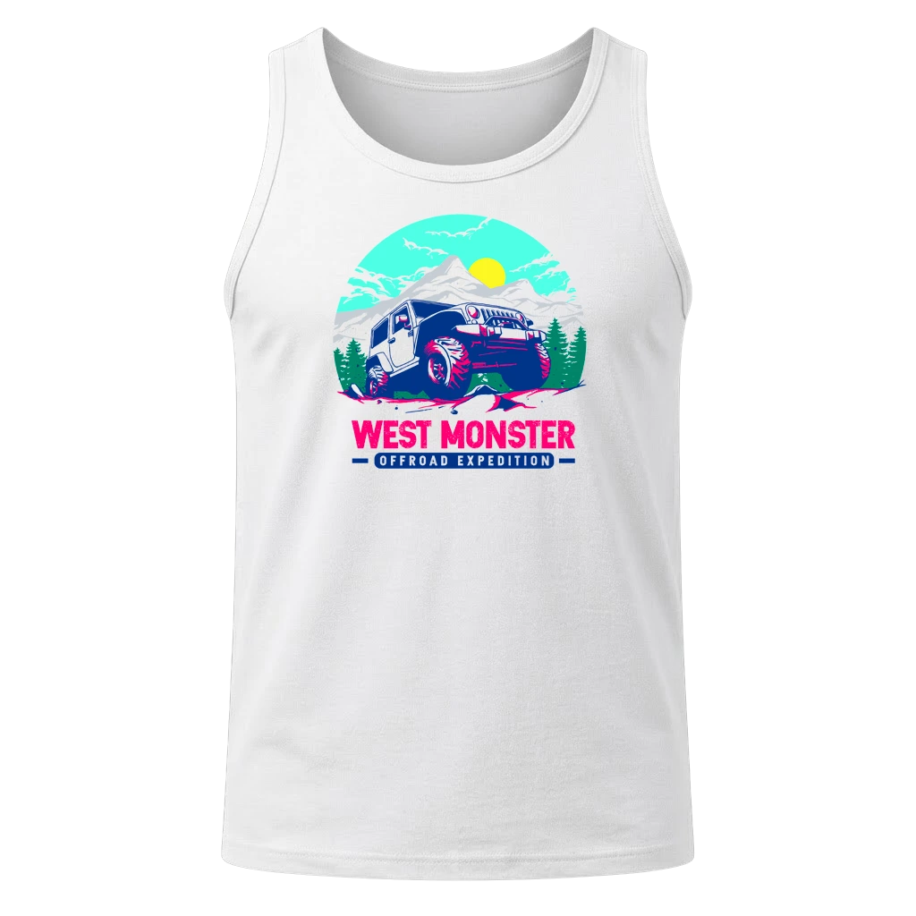 West Monster White Tank Top