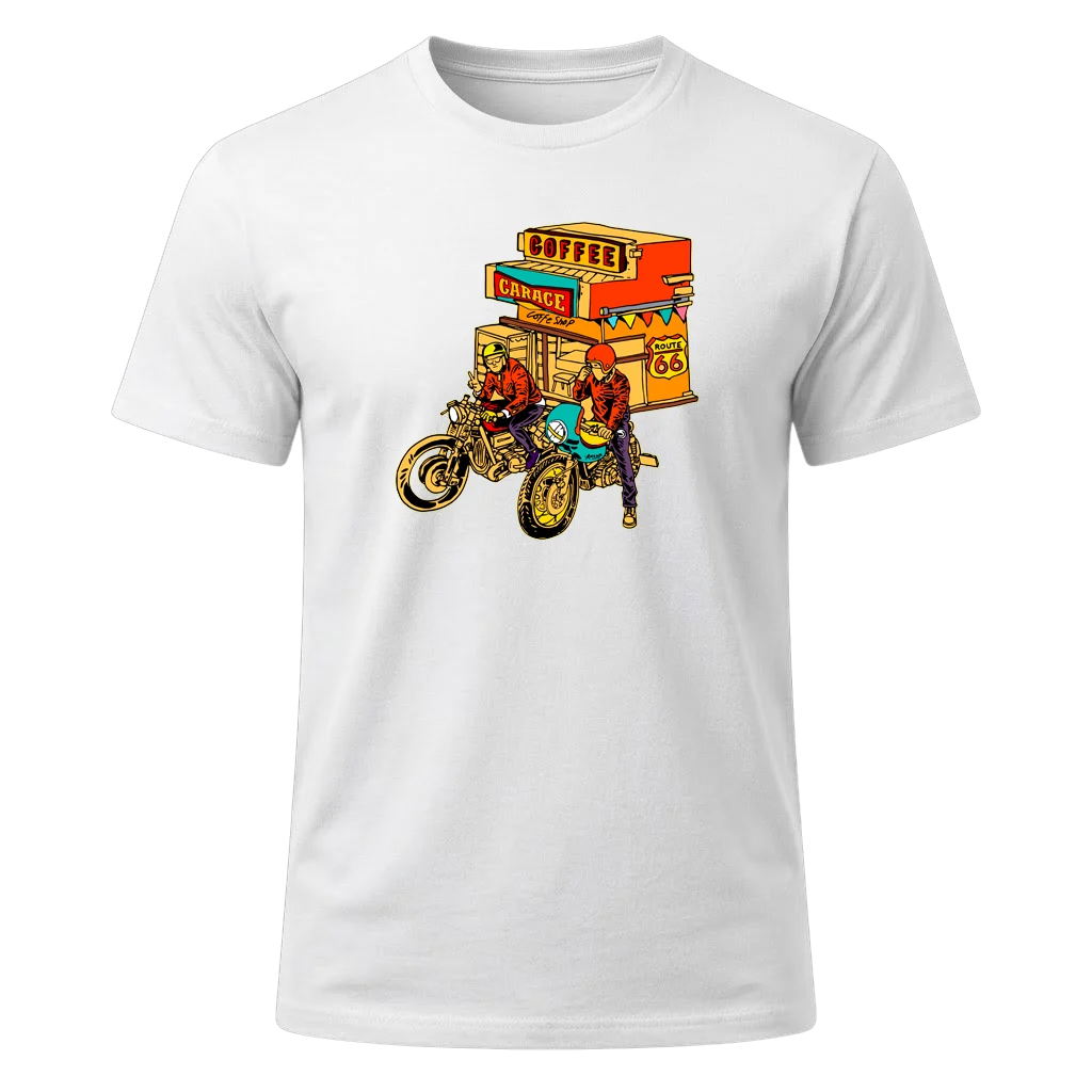 Vintage Motorcycle Graphic T-Shirt