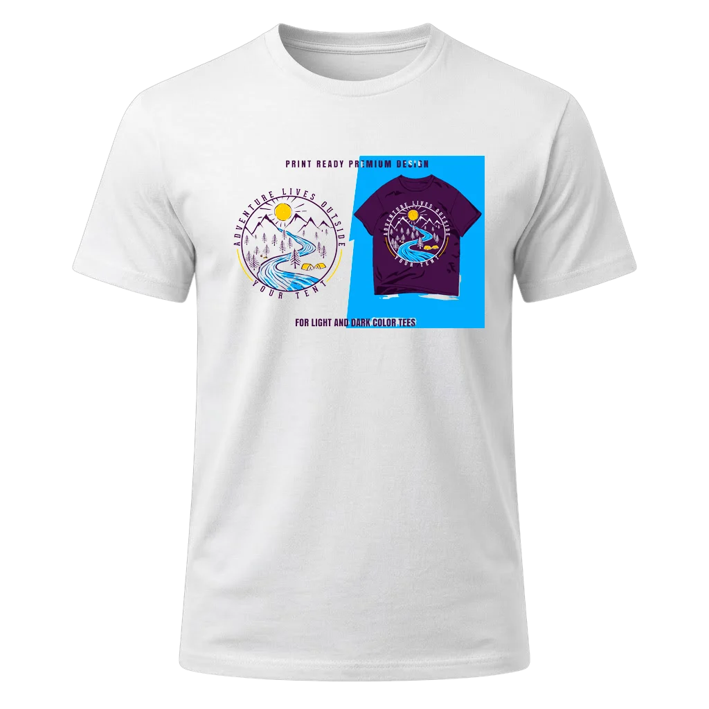 The Camp Horizon Graphic T-Shirt