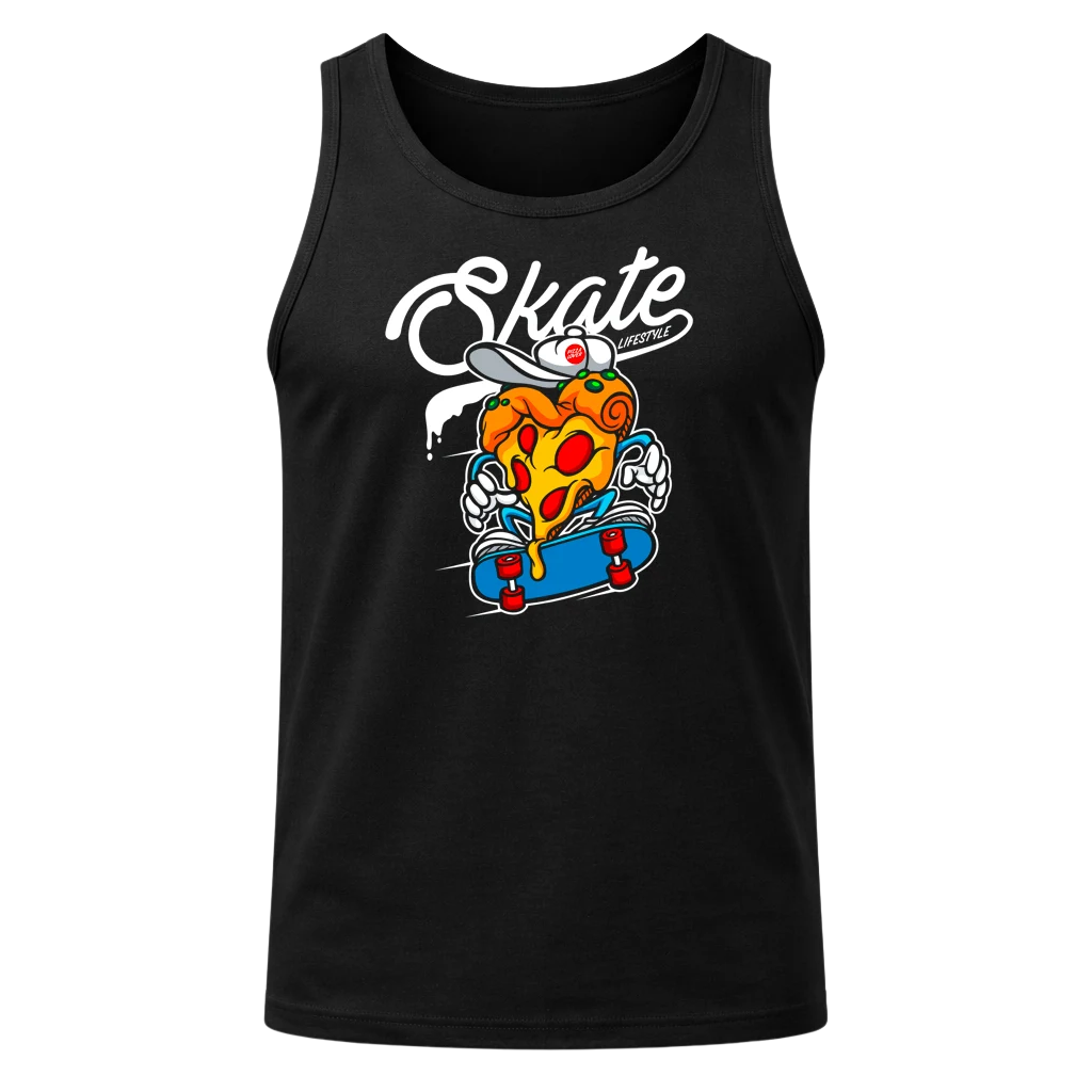 Skate Black Tank Top