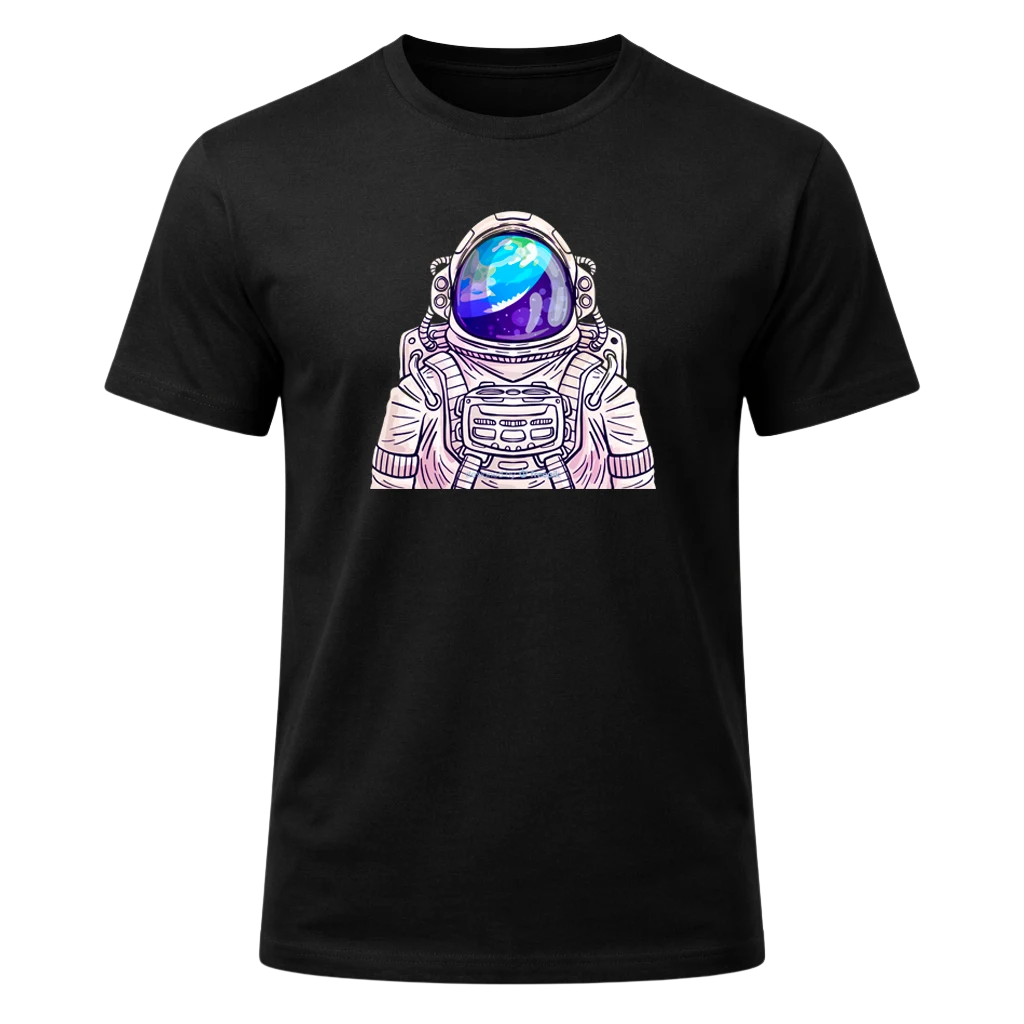 Cosmic Reflection Graphic T-Shirt